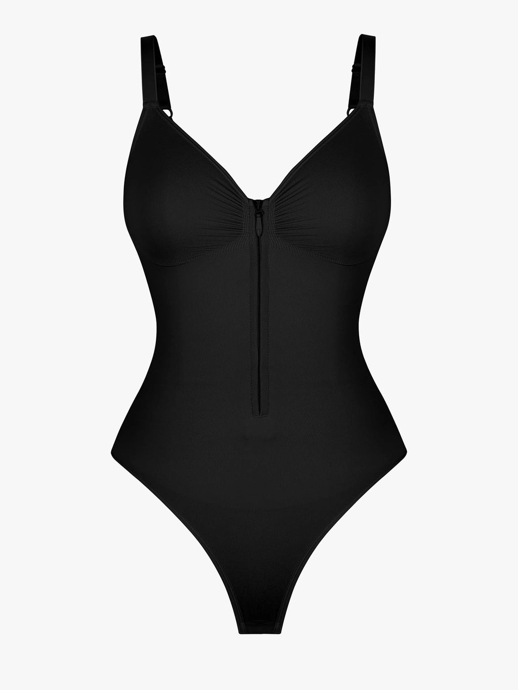Tummy Control Seamless Zipper Shaping Bodysuit