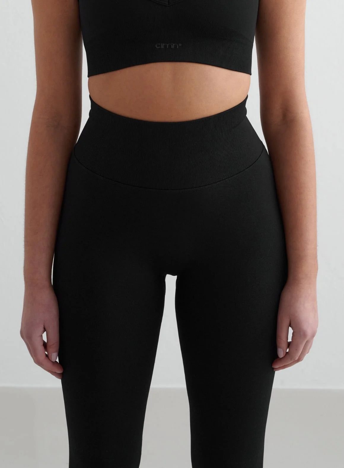 Black Shape Seamless Tights