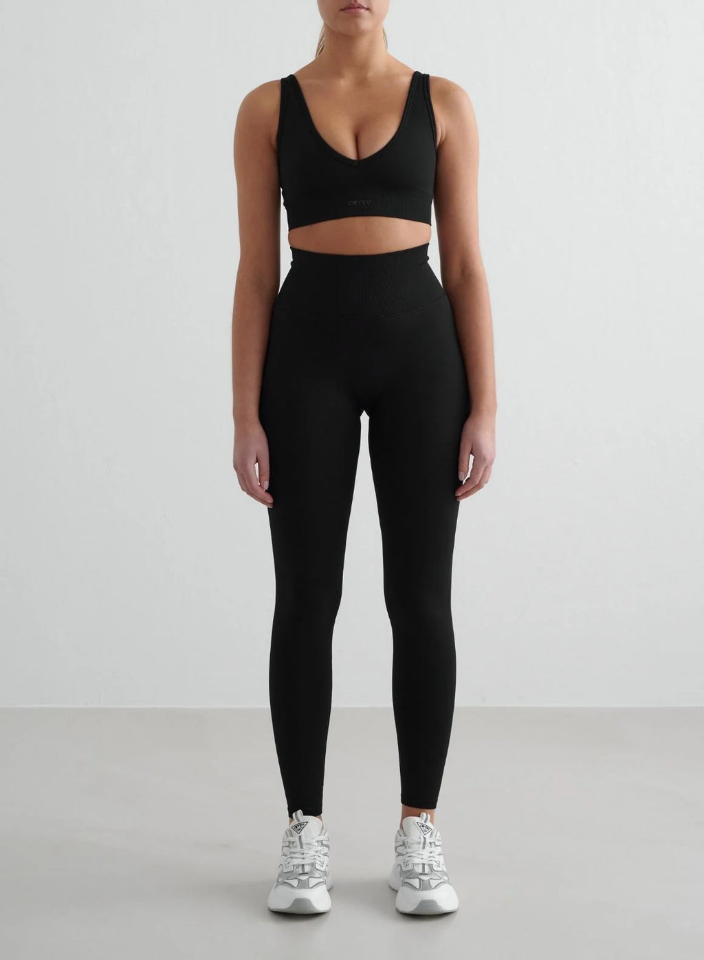 Black Shape Seamless Tights