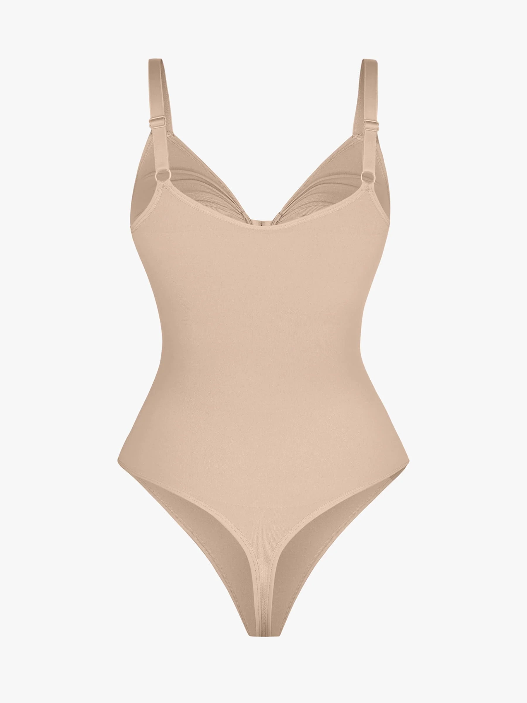 Tummy Control Seamless Zipper Shaping Bodysuit